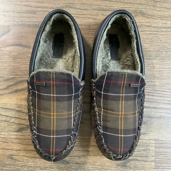 Barbour Monty Moccasin Slippers - Men\'s Size 8 main image 8